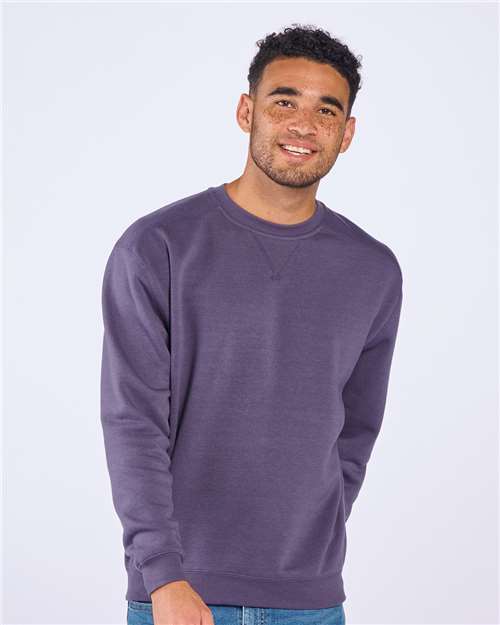 Men's Fleece Crewneck Sweatshirt – On Model