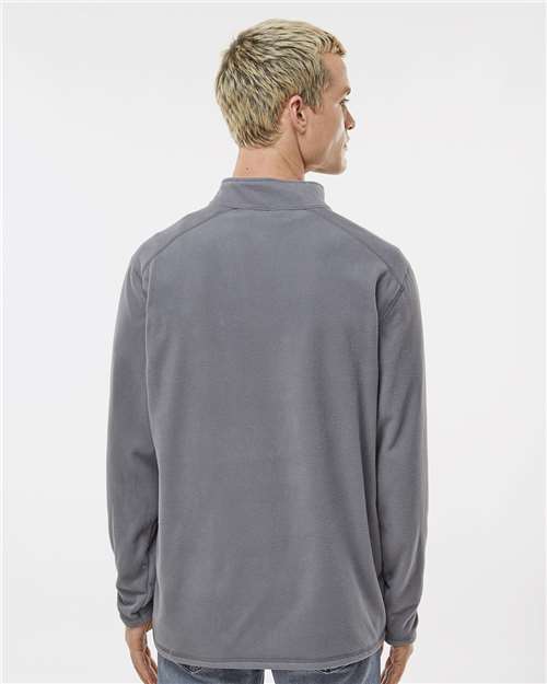 Unisex Eco Revive™ Micro-Lite Fleece Quarter-Zip Pullover – On Model – Back