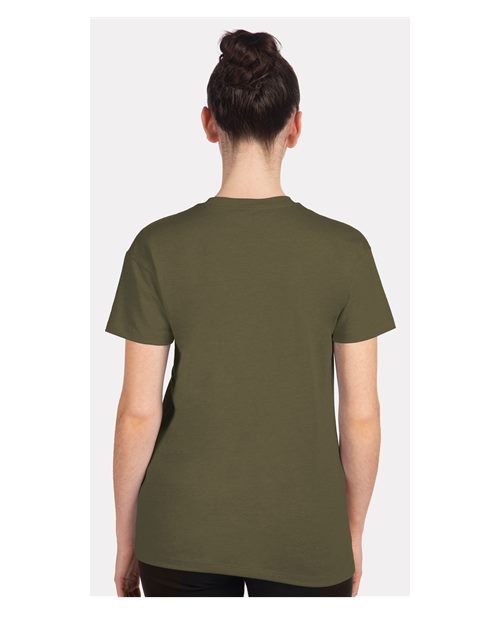 Women's CVC Relaxed Tee – On Model – Back