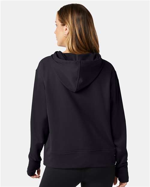 Women's Sport Hooded Sweatshirt – On Model – Back