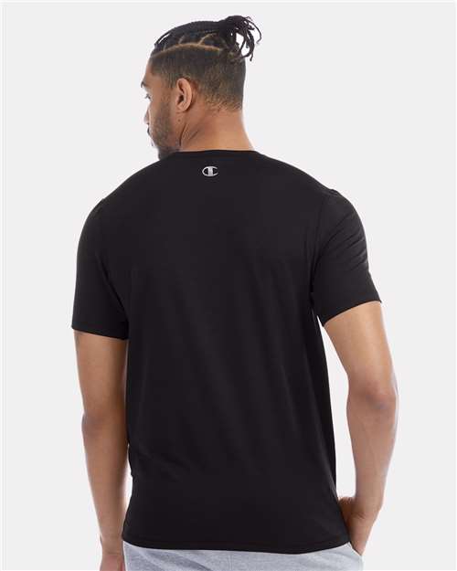 Unisex Sport T-Shirt – On Model – Back