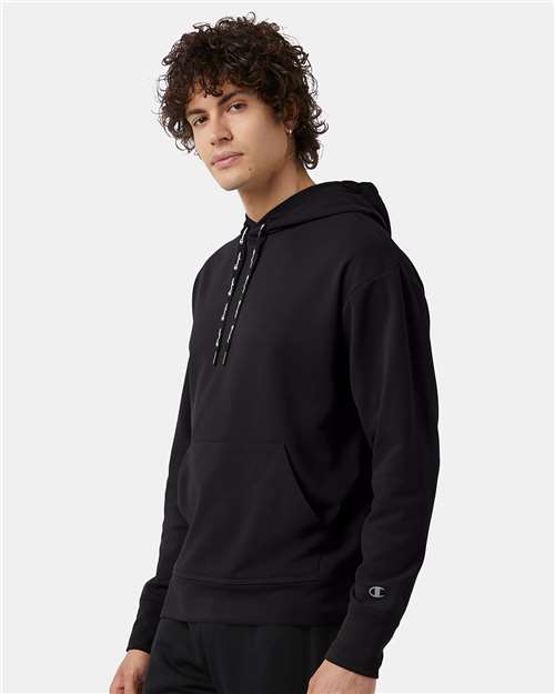 Unisex Sport Hooded Sweatshirt – On Model – Side