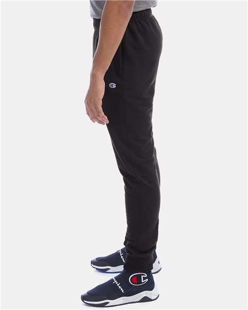 Unisex Powerblend® Fleece Joggers – On Model – Side