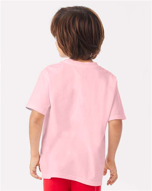 Youth Garment-Dyed T-Shirt – On Model – Back