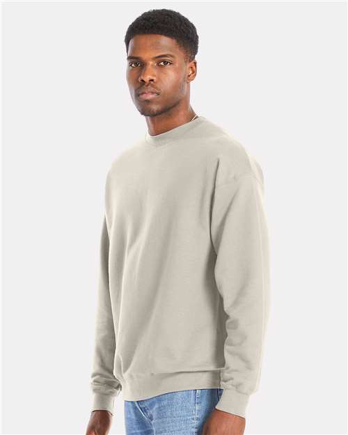 Unisex Perfect Sweats Crewneck Sweatshirt – On Model – Side