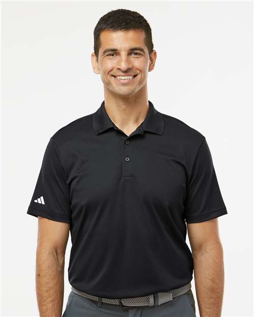 Men's Performance Piqué Polo – On Model