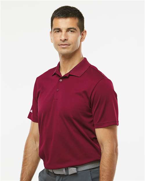 Men's Performance Piqué Polo – On Model – Side
