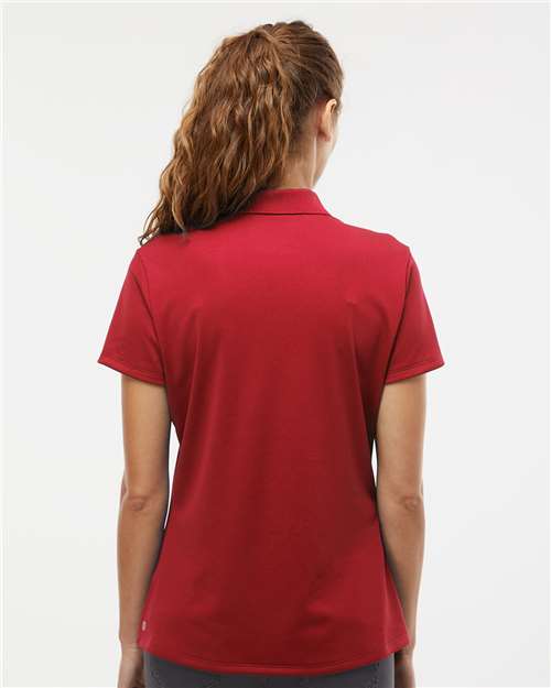 Women's Performance Piqué Polo – On Model – Back