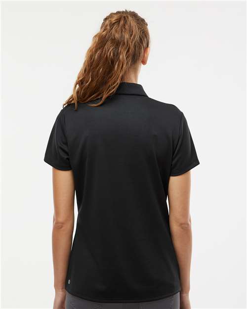 Women's Micro Piqué Polo – On Model – Back