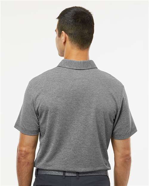 Men's Heathered Polo – On Model – Back