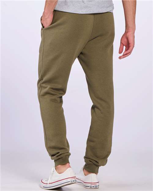 Unisex Fleece Joggers – On Model – Back