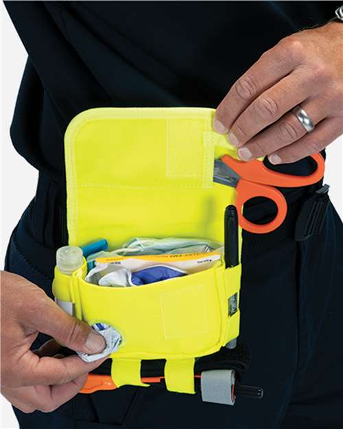 EFAK™ PRO X High Viz Yellow Waist Pack – On Model – Side