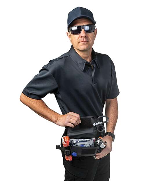TFAK™ PRO X Black Waist Pack – On Model – Side