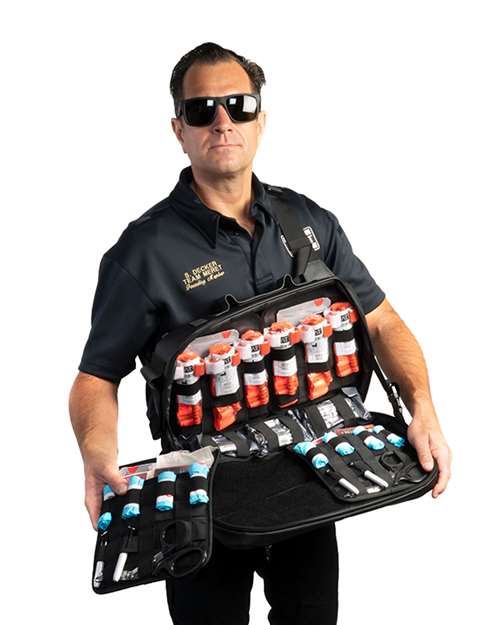 TRS™ PRO X TAC Response Sling Bag – On Model – Side