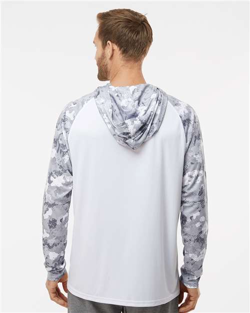 Unisex Tortuga Extreme Performance Hooded Long Sleeve T-Shirt – On Model – Back