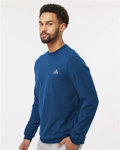 Men's Terry Loop Crewneck Sweatshirt – On Model – Side