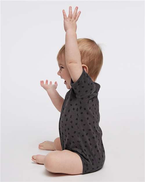 Infant Fine Jersey Bodysuit – On Model – Side