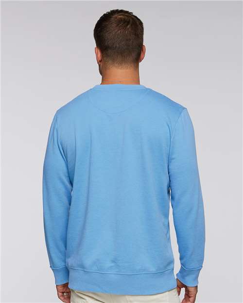 Unisex Vintage Wash Crewneck Sweatshirt – On Model – Back