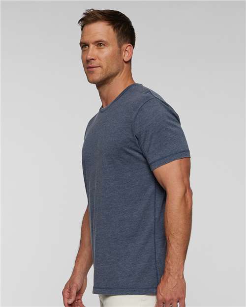 Unisex Vintage Wash Tee – On Model – Side
