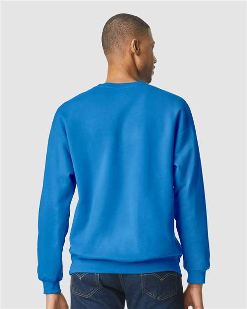 Unisex Softstyle® Midweight Crewneck Sweatshirt – On Model – Back