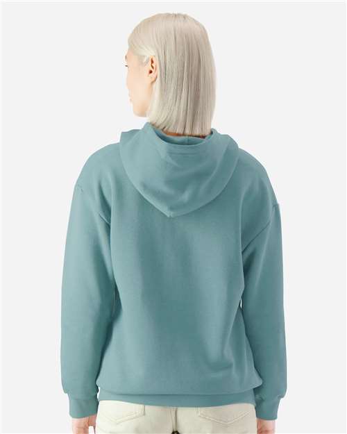 Unisex ReFlex Fleece Hoodie Sweatshirt – On Model – Back