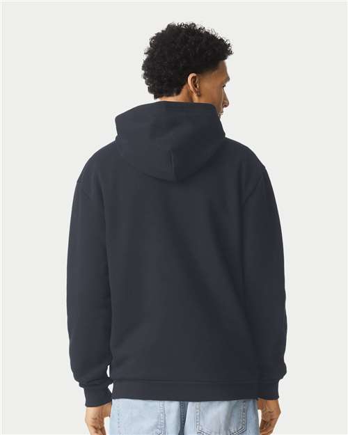 Unisex ReFlex Fleece Full-Zip Hoodie Sweatshirt – On Model – Back