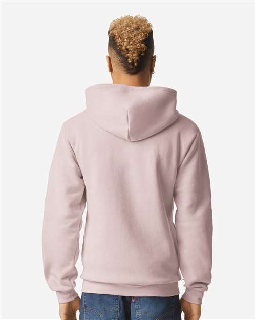Unisex ReFlex Fleece Full-Zip Hoodie Sweatshirt – On Model – Back