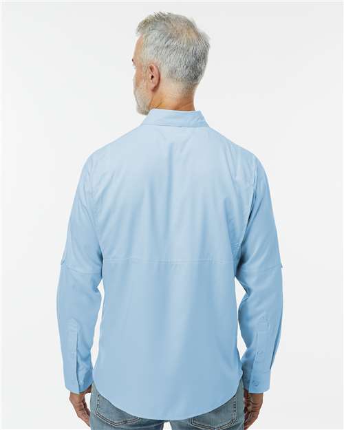 Men's Kitty Hawk Performance Fishing Shirt – On Model – Back