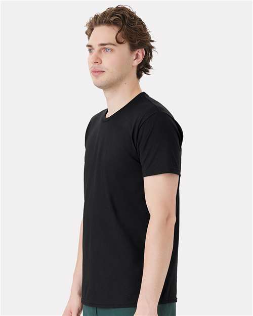 Unisex Perfect-T DTG T-Shirt – On Model – Side