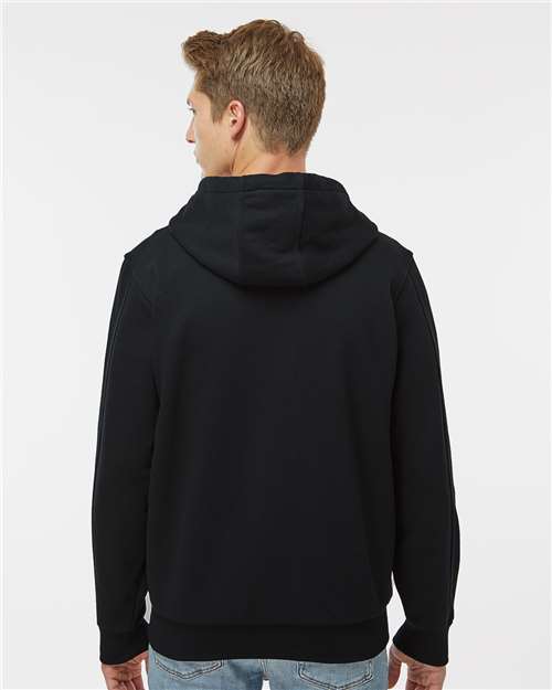 Men's Mission Full-Zip Hooded Jacket – On Model – Back