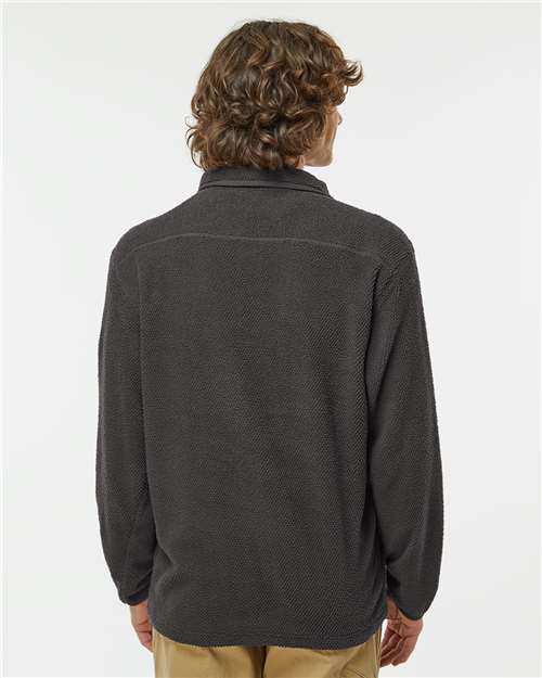 Men's Timber Mountain Fleece Pullover – On Model – Back