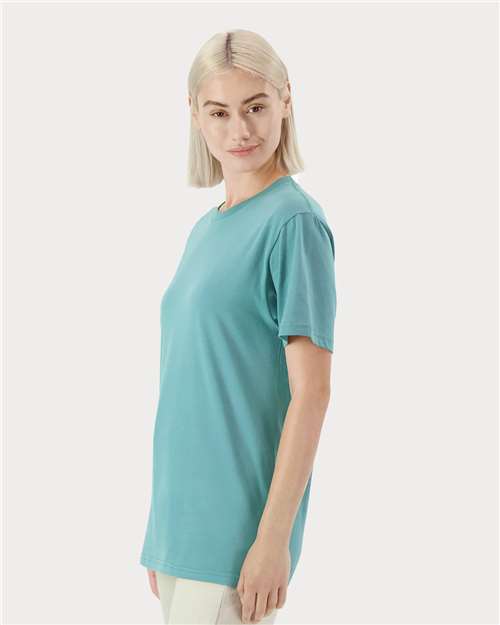 Unisex Sueded Tee – On Model – Side