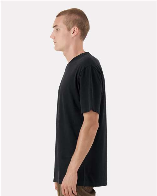 Unisex Sueded Tee – On Model – Side