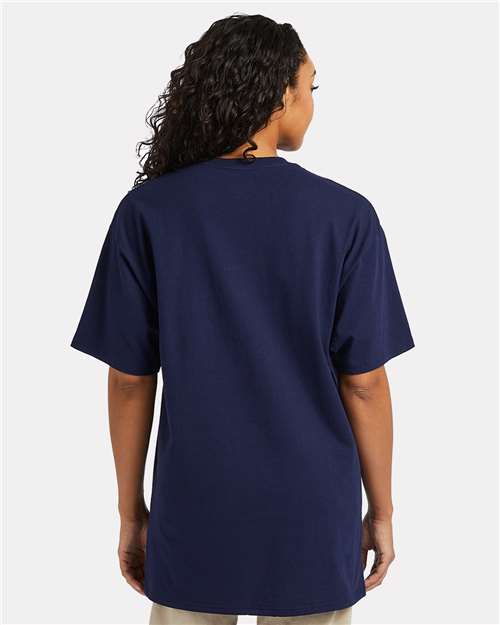 Unisex Essential-T Tall T-Shirt – On Model – Back