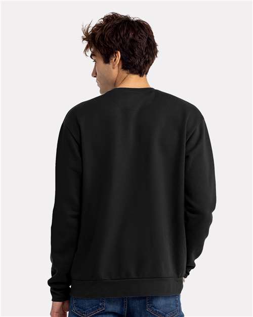 Unisex Santa Barbara Crewneck Sweatshirt – On Model – Back