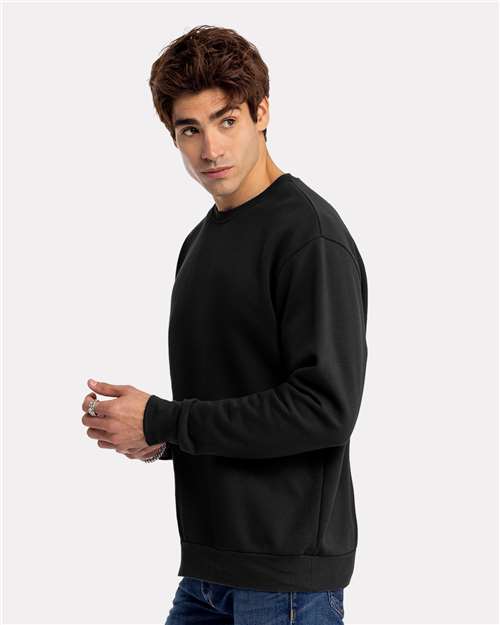 Unisex Santa Barbara Crewneck Sweatshirt – On Model – Side