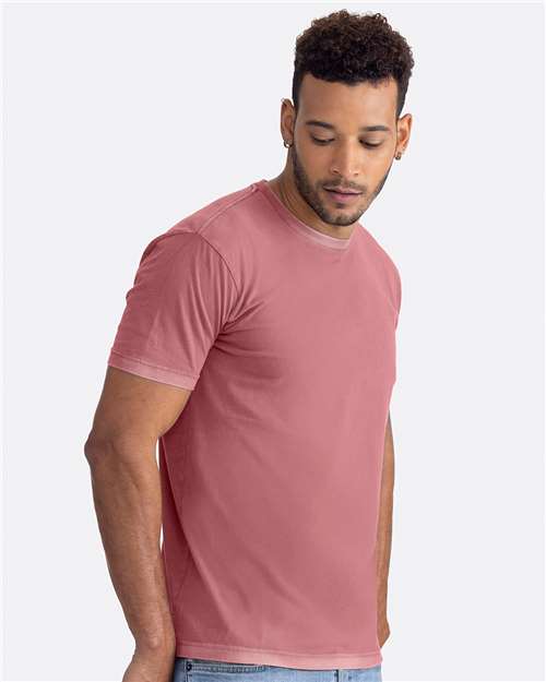Unisex Soft Washed T-Shirt – On Model – Side