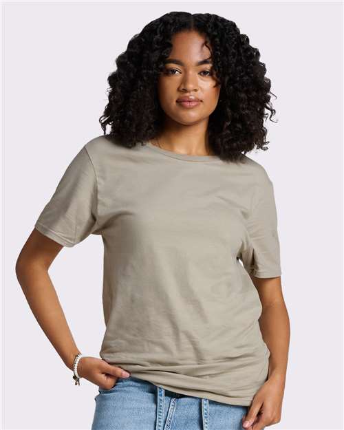Premium Cotton T-Shirt – On Model