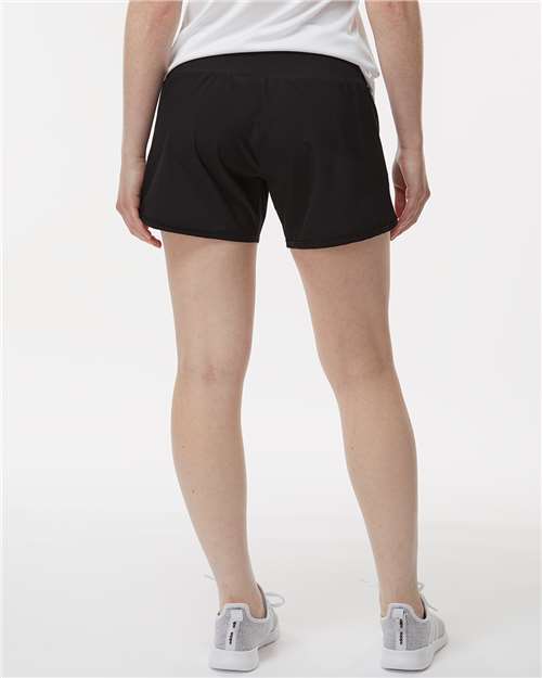 Women's Stretch Woven Lined Shorts – On Model – Back