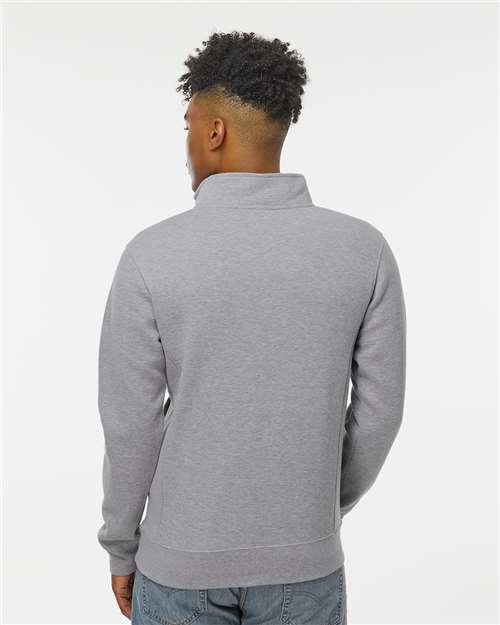 Unisex Heavyweight Fleece Quarter-Zip Sweatshirt – On Model – Back