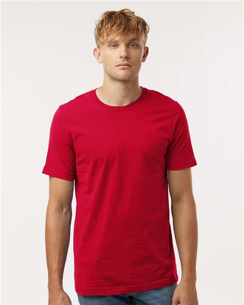 Combed Cotton T-Shirt – On Model