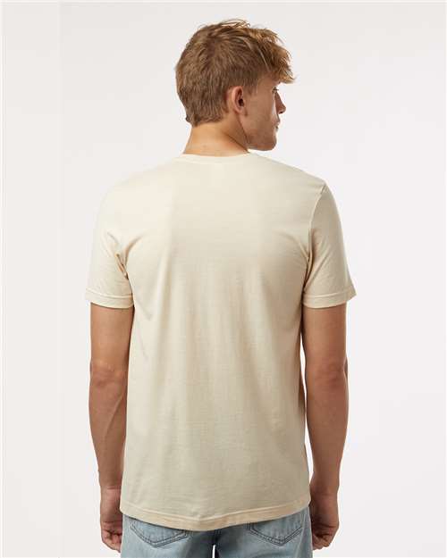 Combed Cotton T-Shirt – On Model – Back