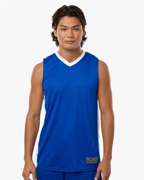 Men's Match-Up Basketball Jersey – On Model