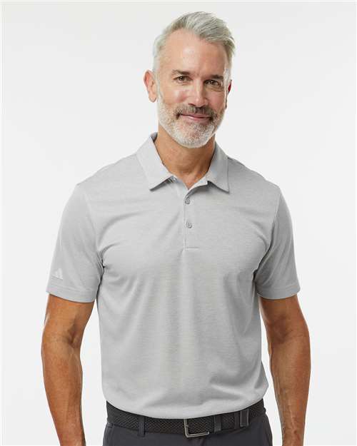 Men's Space Dyed Polo – On Model