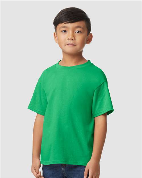Youth Softstyle® Midweight T-Shirt – On Model