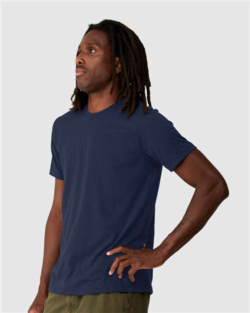 Unisex EcoMax Tee – On Model – Side
