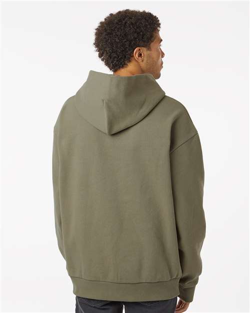 Unisex Mainstreet Heavyweight Hooded Sweatshirt – On Model – Back