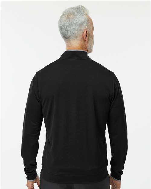 Men's Performance Lightweight Quarter-Zip Pullover – On Model – Back