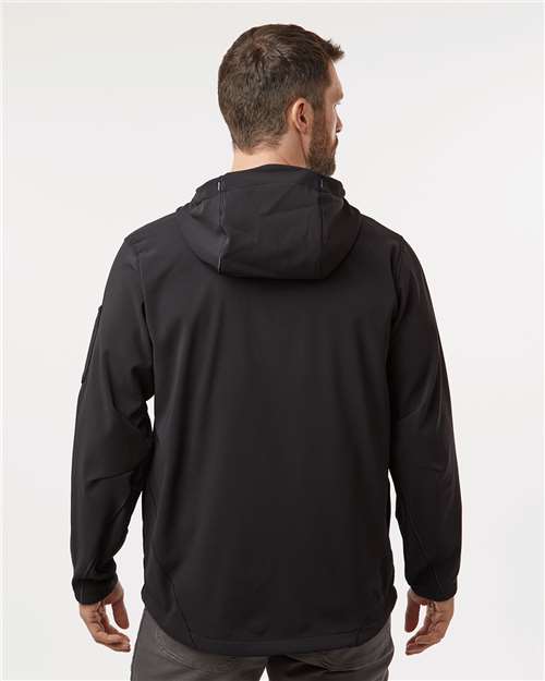Men's Tall Protect Hooded Jacket – On Model – Back