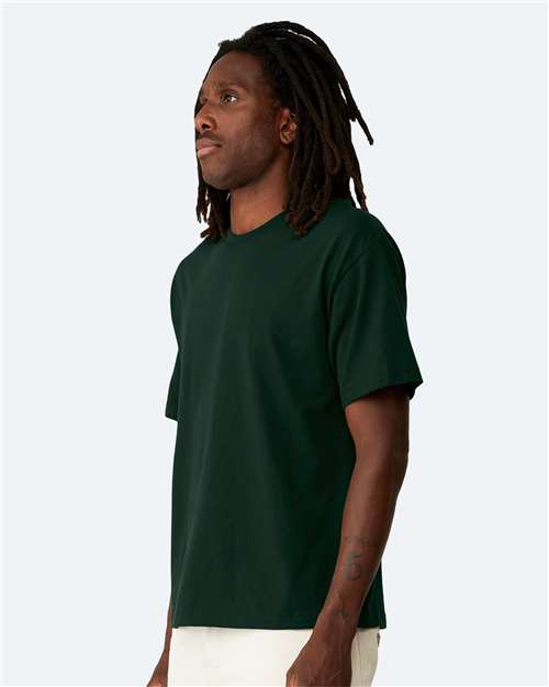 Unisex 6 oz. Heavyweight Tee – On Model – Side